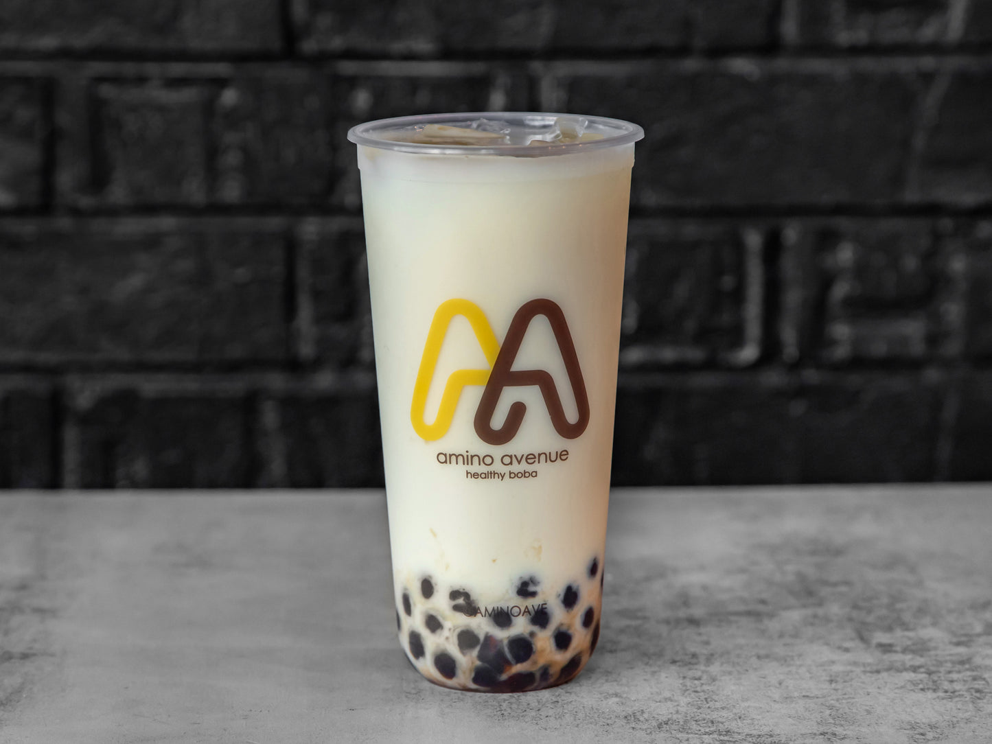 Jasmine Fresh Milk Tea (w/ Boba)