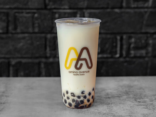 Jasmine Fresh Milk Tea (w/ Boba)