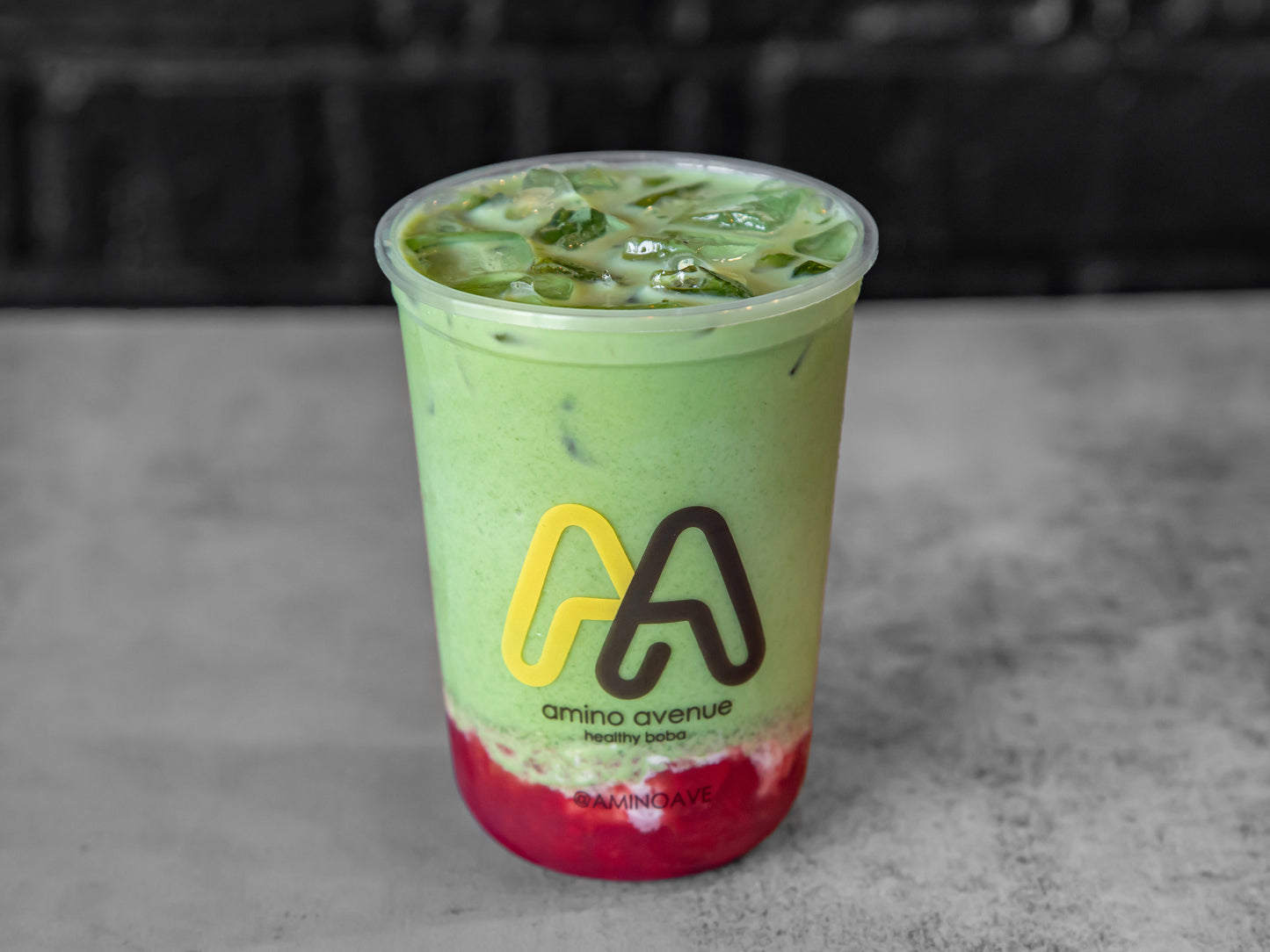 Premium Jasmine Matcha Latte